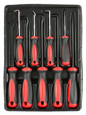 Āķu un skrāpju komplekts 9gab. (M61020)